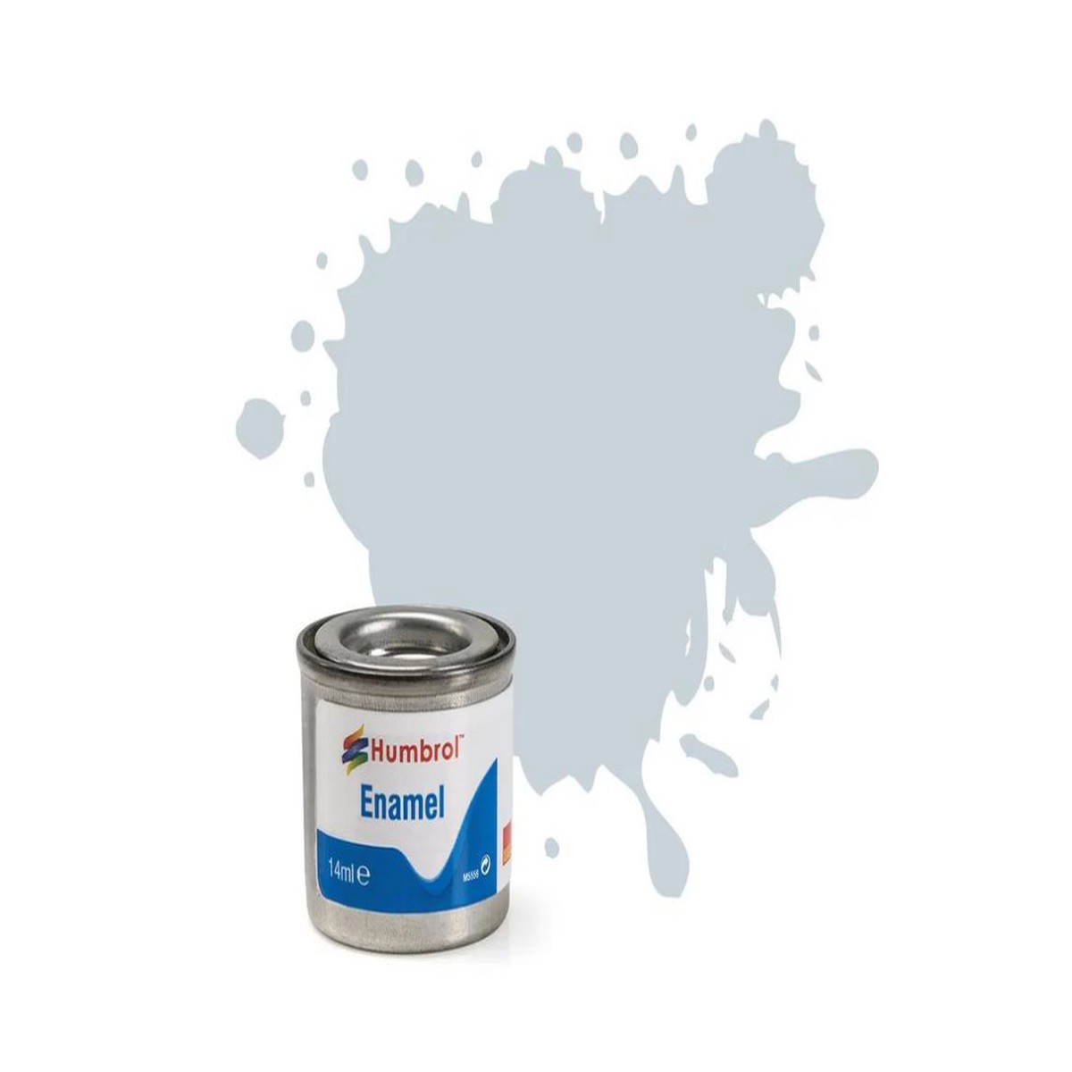 Humbrol 27002 - Enamel Metalcote Polished Aluminium 14ml