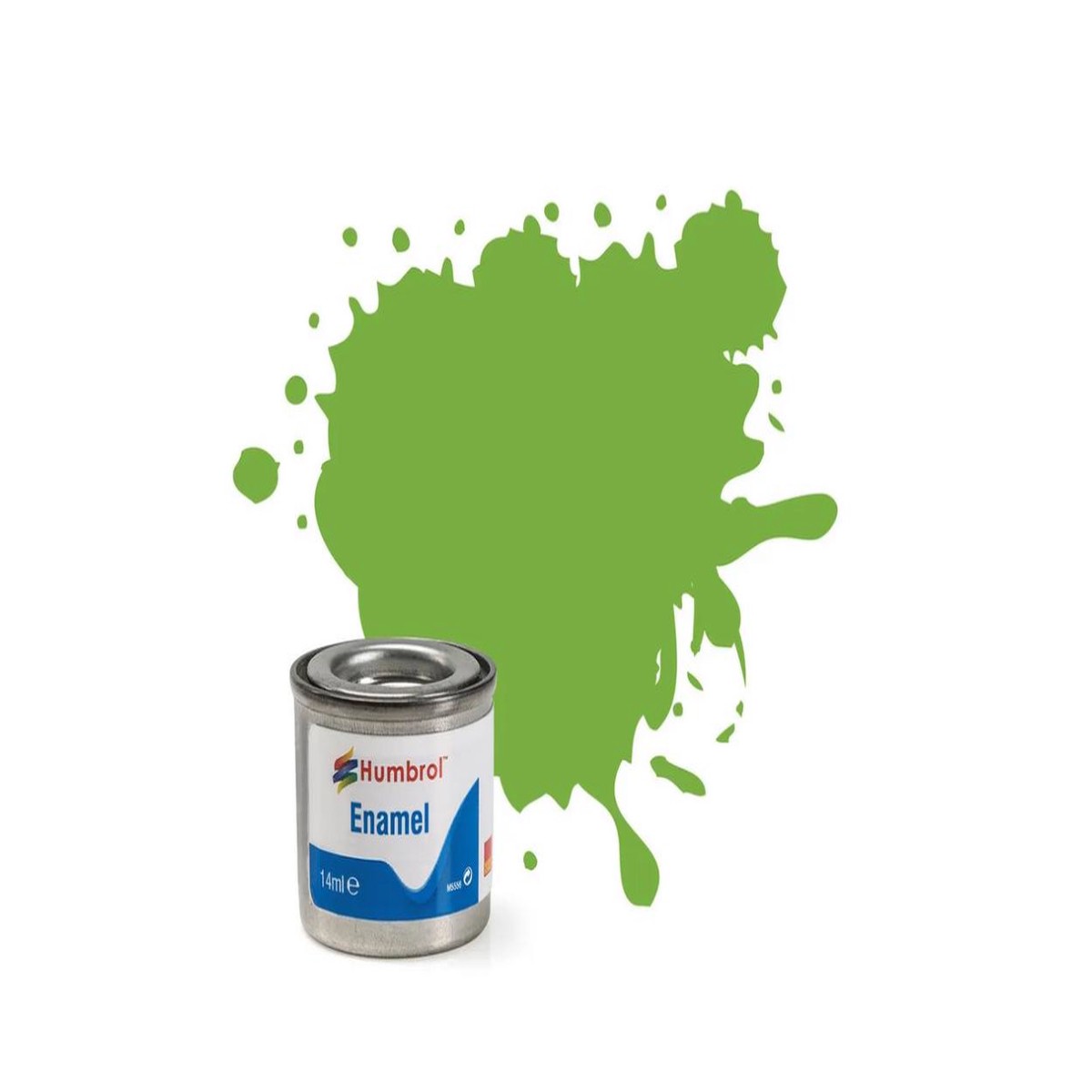 Humbrol 38 - Enamel Gloss Lime Paint 14ml