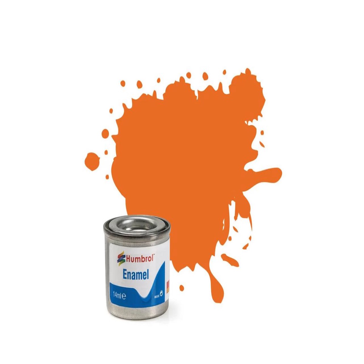 Humbrol 46 - Matt Orange Paint 14ml