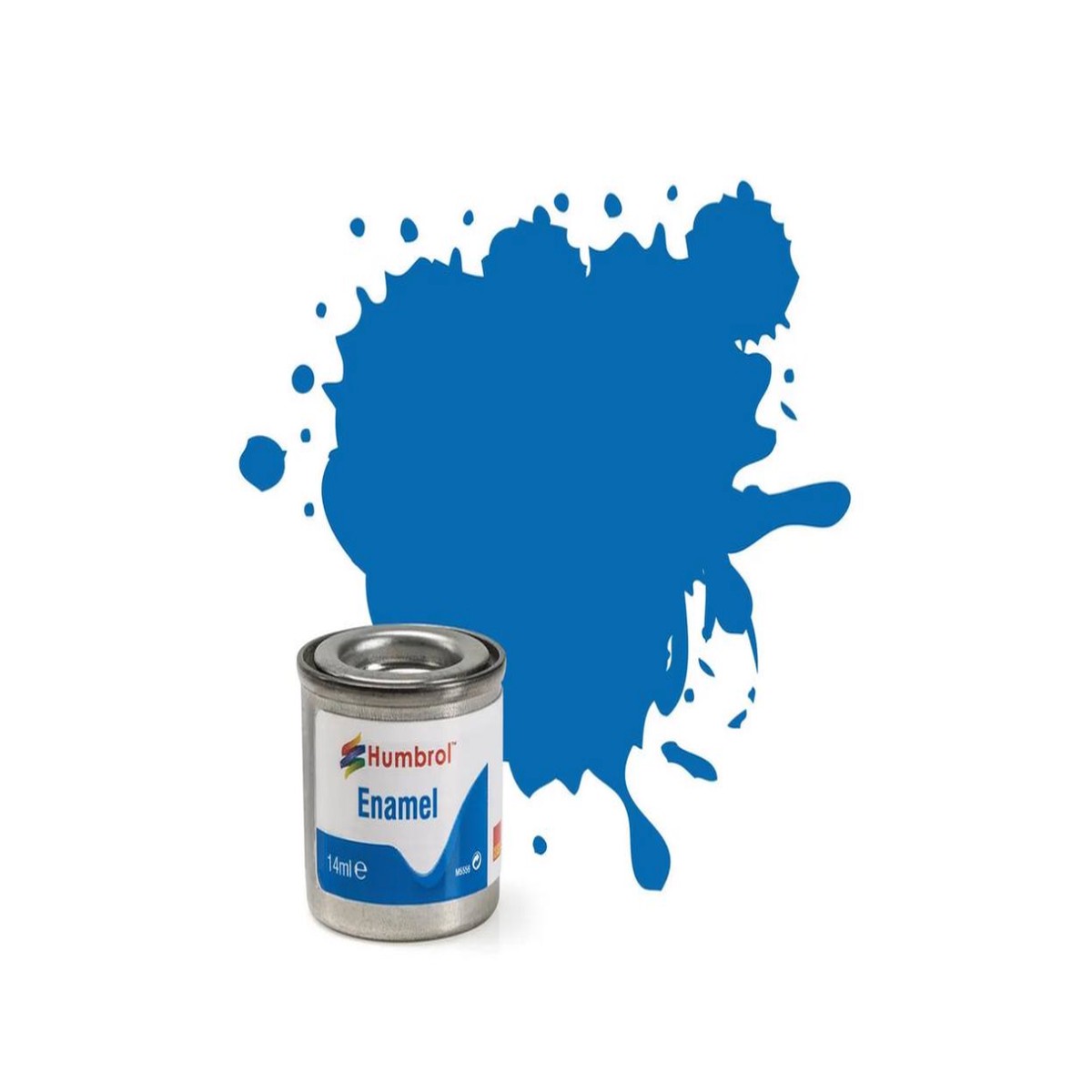 Humbrol 52 - Enamel Metallic Baltic Blue Paint 14ml
