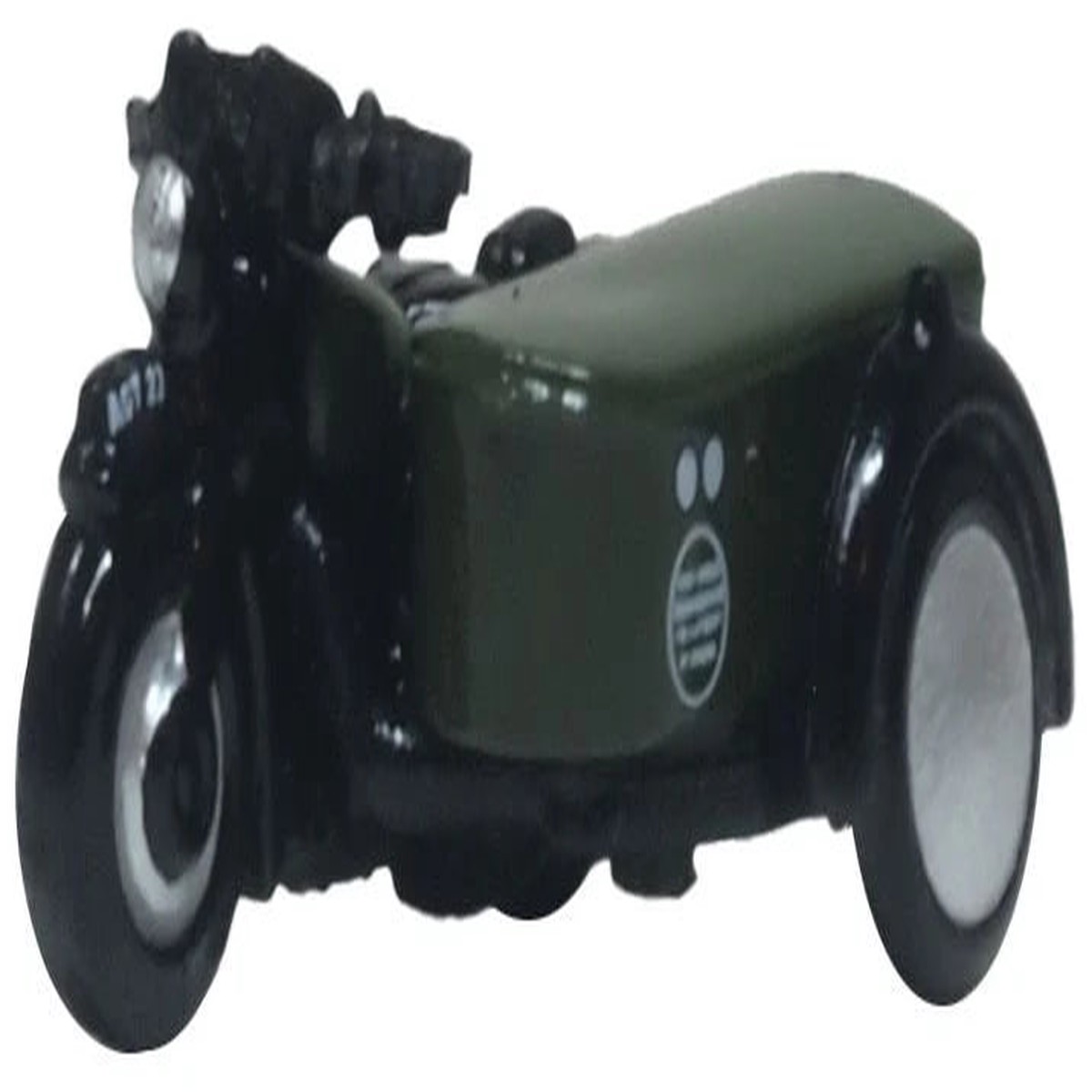 Oxford Diecast Motorcycle and Sidecar - Post Office Telephones  1:76
