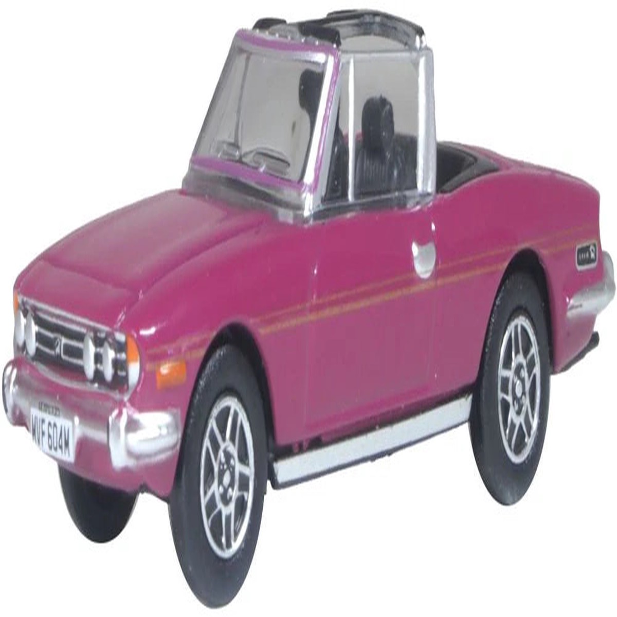 Oxford Diecast Triumph Stag Magenta  1:76