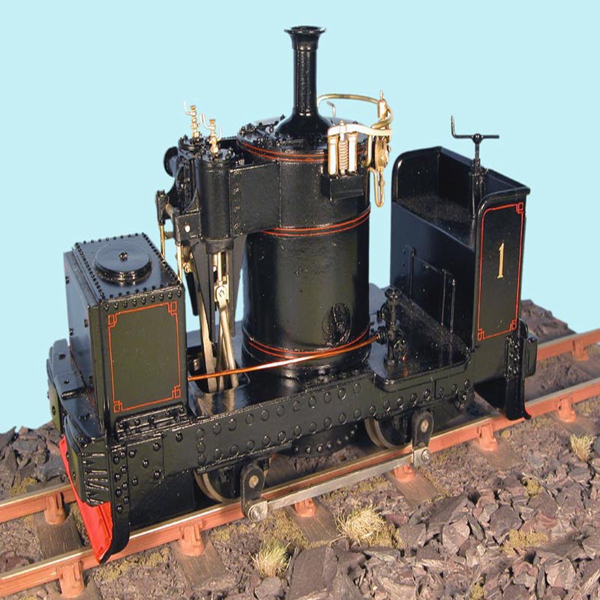 Slaters 16mm Kit De Winton Locomotive