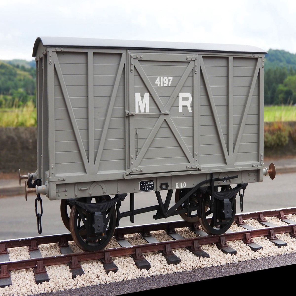 Slaters Gauge 3 Kit Midland Railway 10 Ton Covered Van