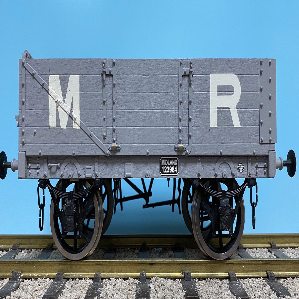 Slaters Gauge 3 Kit Midland Railway 5 plank Dia 531 side & end door wagon