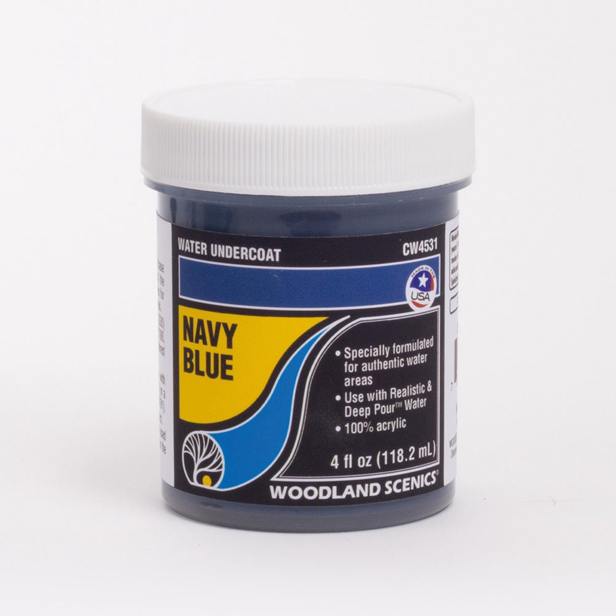 Woodland Scenics Navy Blue Water Undercoat