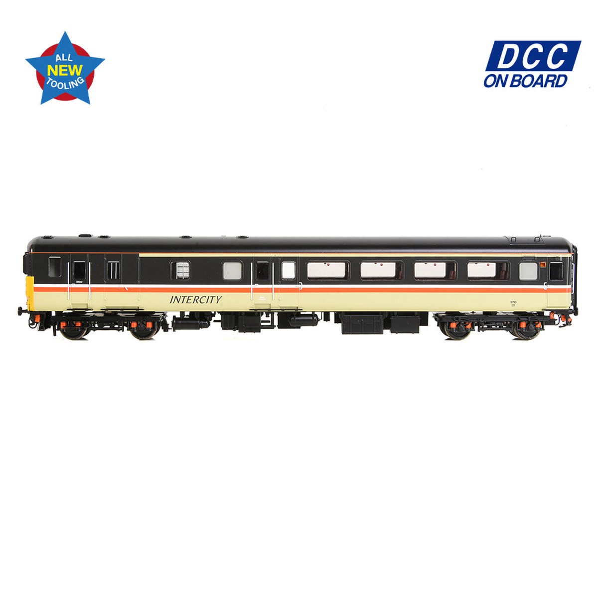 Bachmann 39-735DC BR Mk2F DBSO (Refurb.) Driving Brake Sec. Open BR InterCity (Swallow)