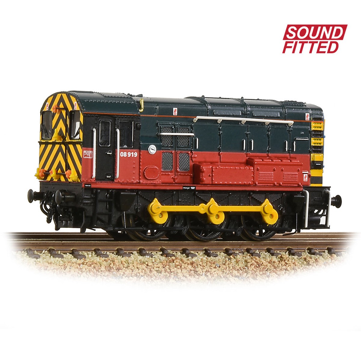 Graham Farish 371-012SF Class 08 08919 Rail Express Systems