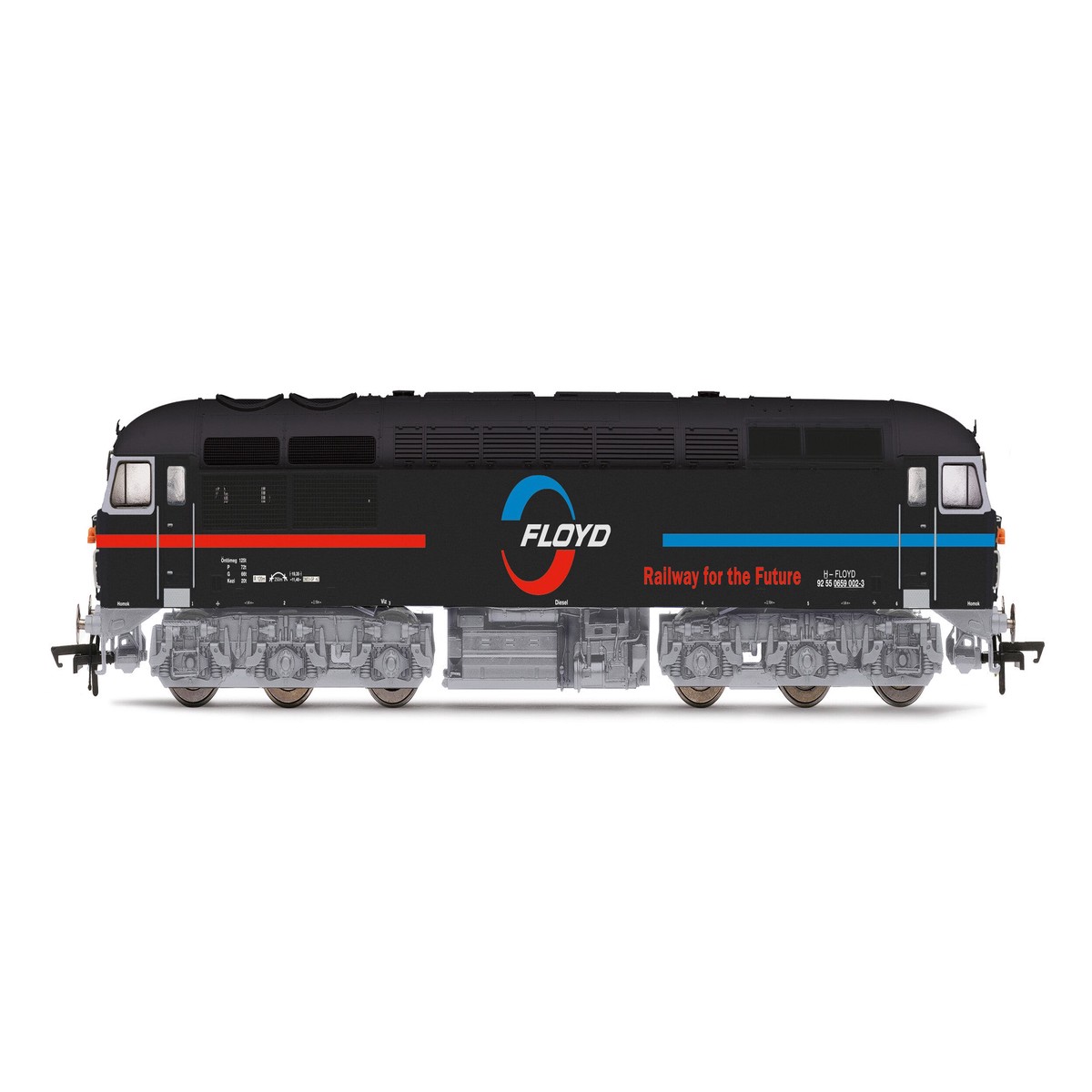 Hornby R3888 Floyd Zrt. Class 56, Co-Co, 659 002 (ex-56115)