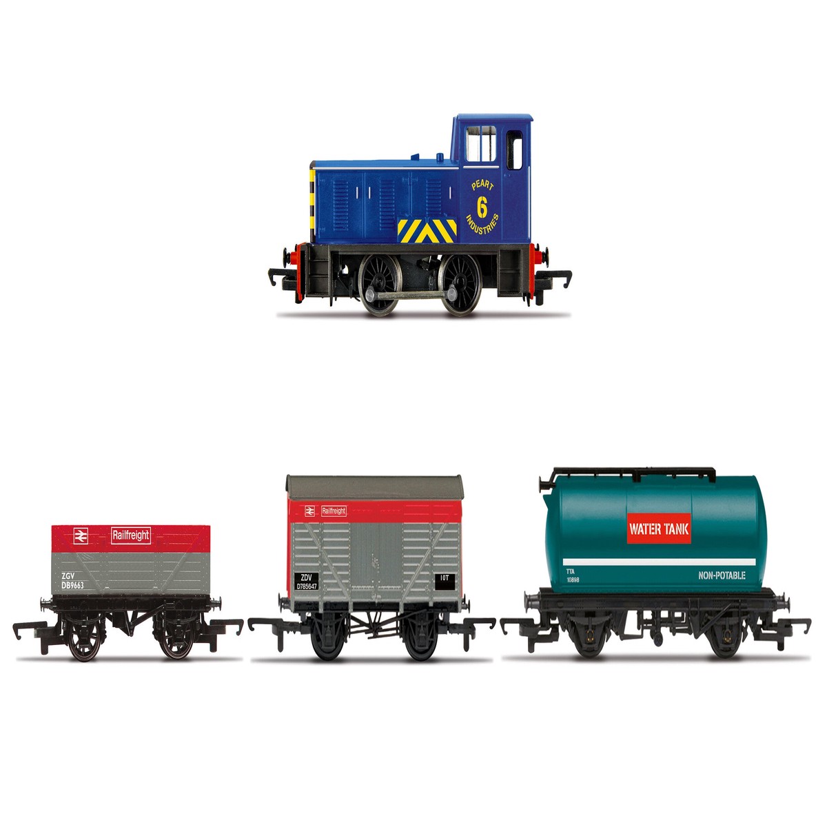 Hornby Railroad R30036 Diesel Freight Train Pack