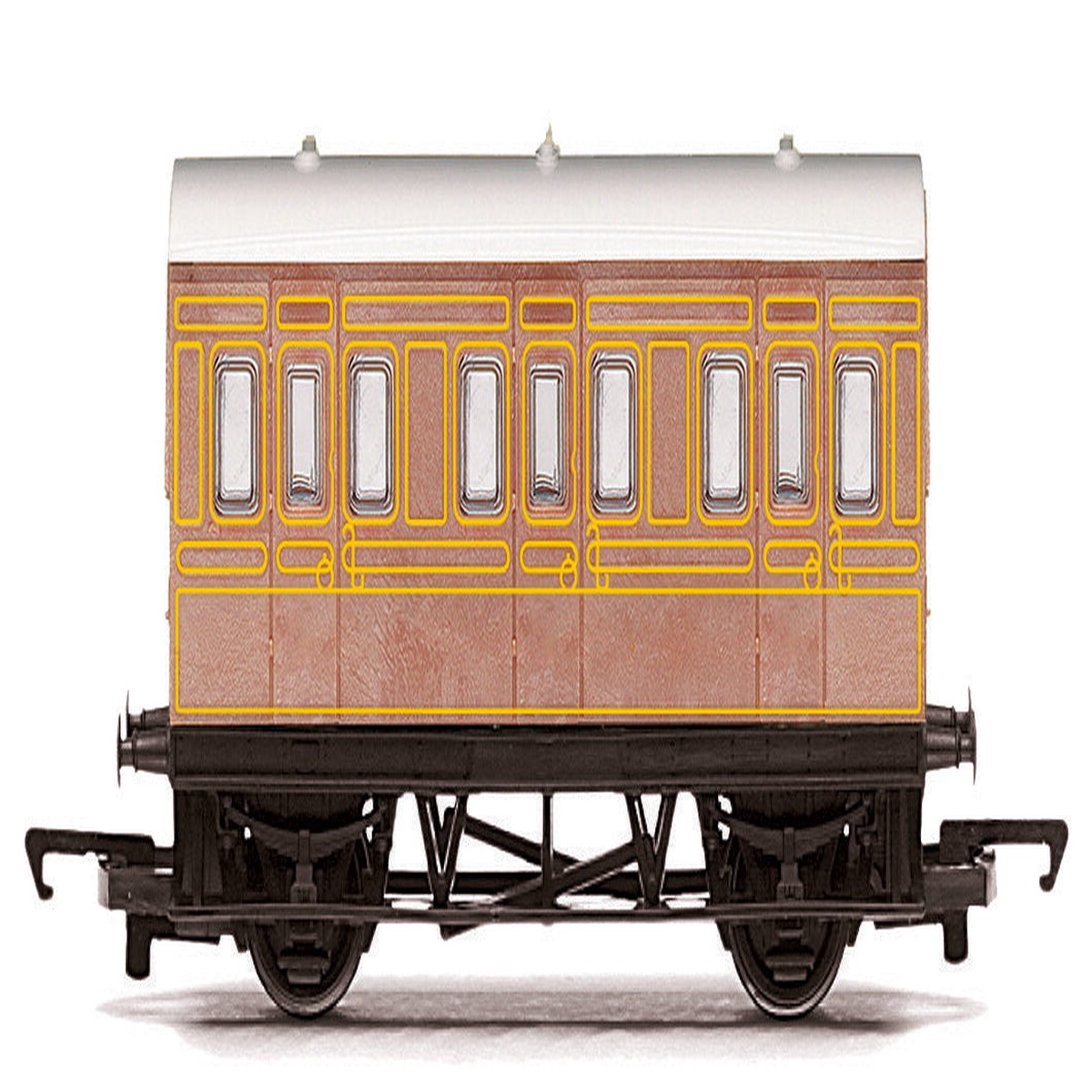 Hornby Railroad R4674 LNER, Four-wheel Coach