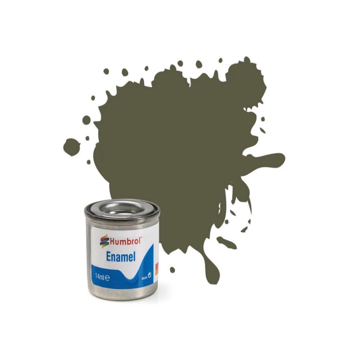 Humbrol 27004 - Enamel Metalcote Gun Metal 14ml