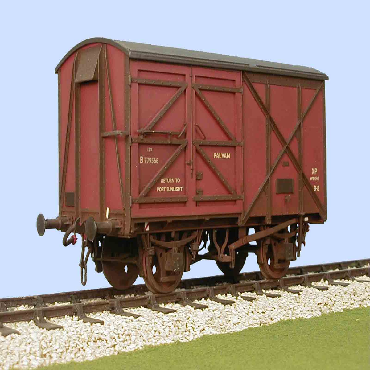 Slaters O Gauge Wagon Kit BR 12T Pal Van