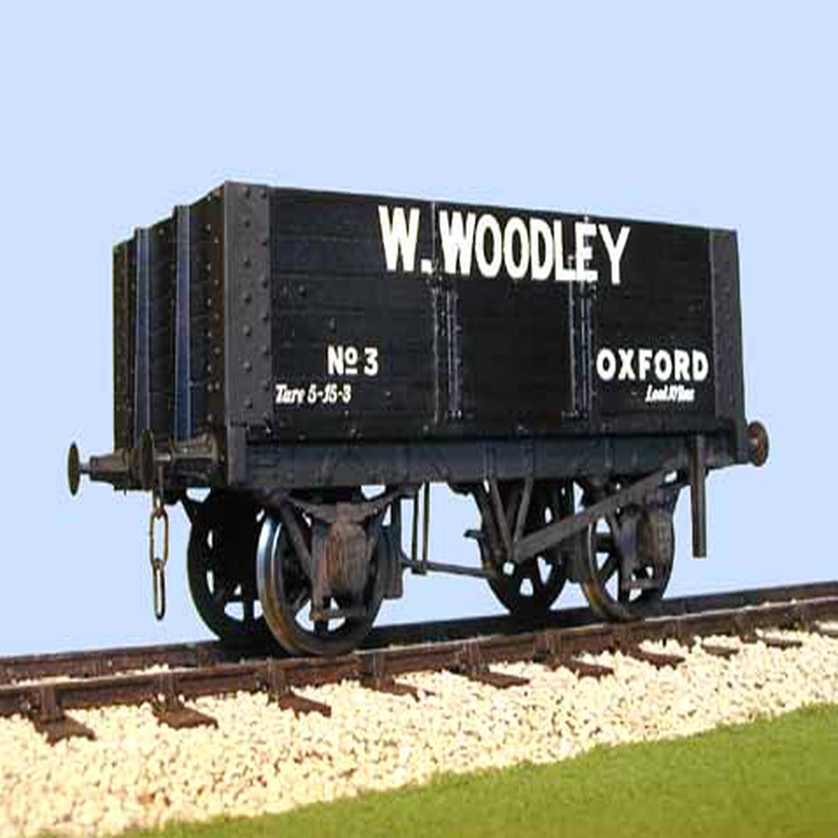 Slaters O Gauge Wagon Kit "W Woodley", coal merchants, Oxford