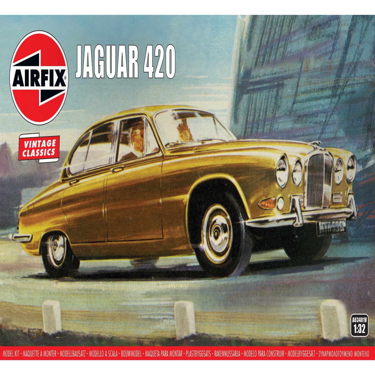 Airfix 1/32nd Scale Jaguar 420 (To Be Discontinued)