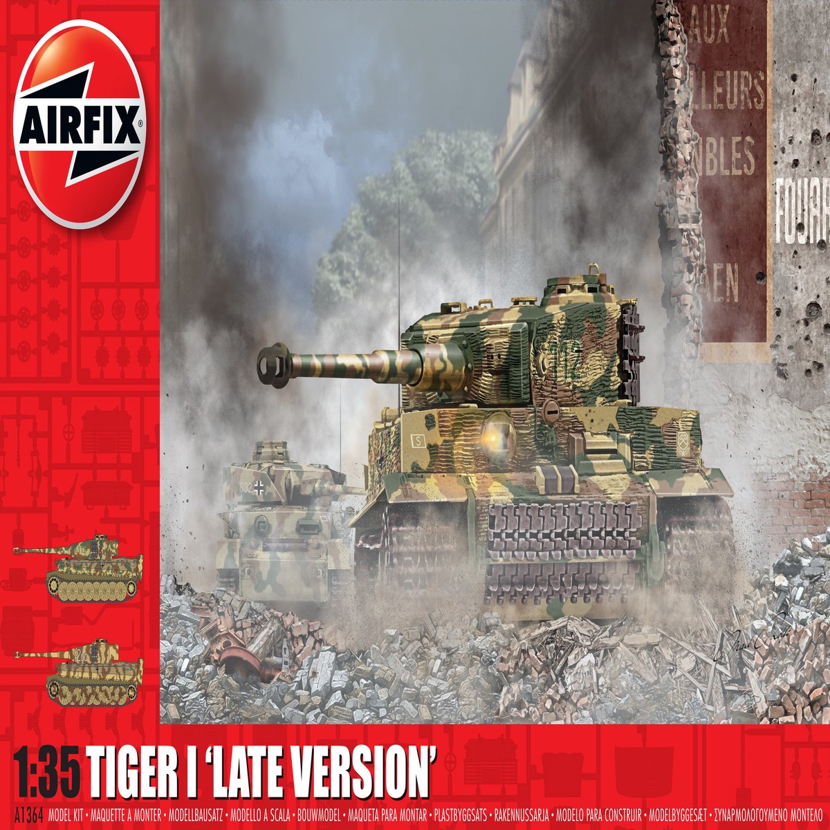 Airfix 1/35th Tiger-1 "Late Version" (To Be Discontinued)