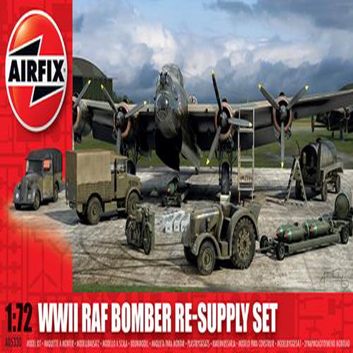 Airfix 1/72nd A05330 Bomber Re-supply Set