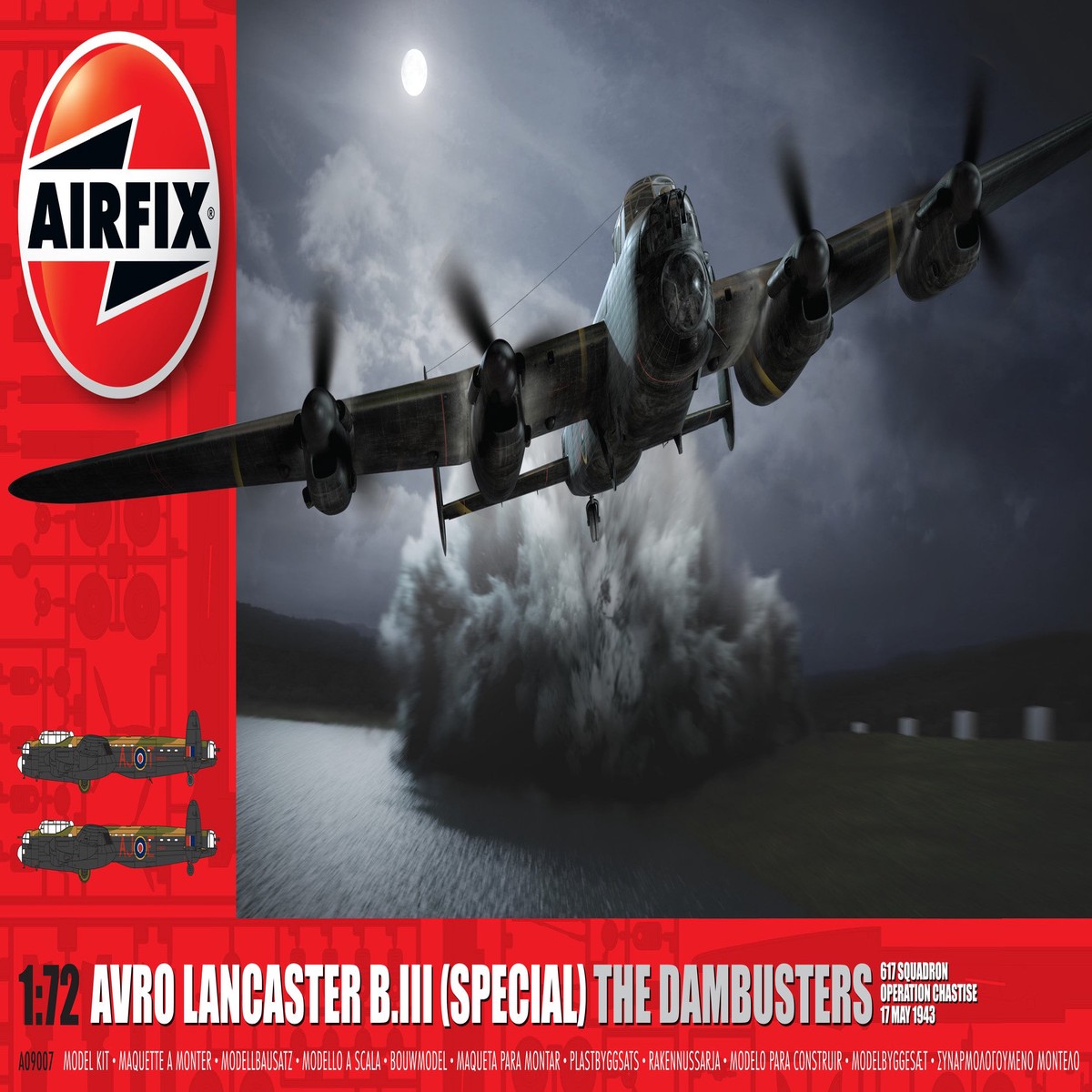 Airfix 1/72nd Avro Lancaster B.III (Special) The Dambusters