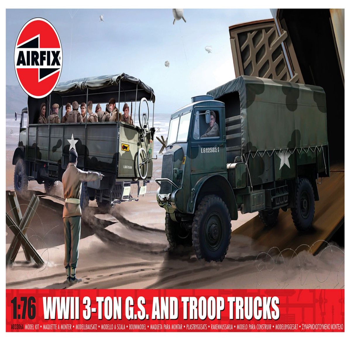 Airfix 1/72nd Bedford QLD/QLT Trucks