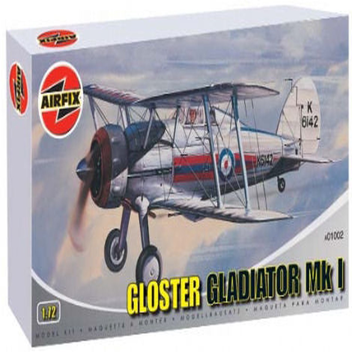 Airfix 1/72nd Gloster Gladiator Mk I (To Be Discontinued)