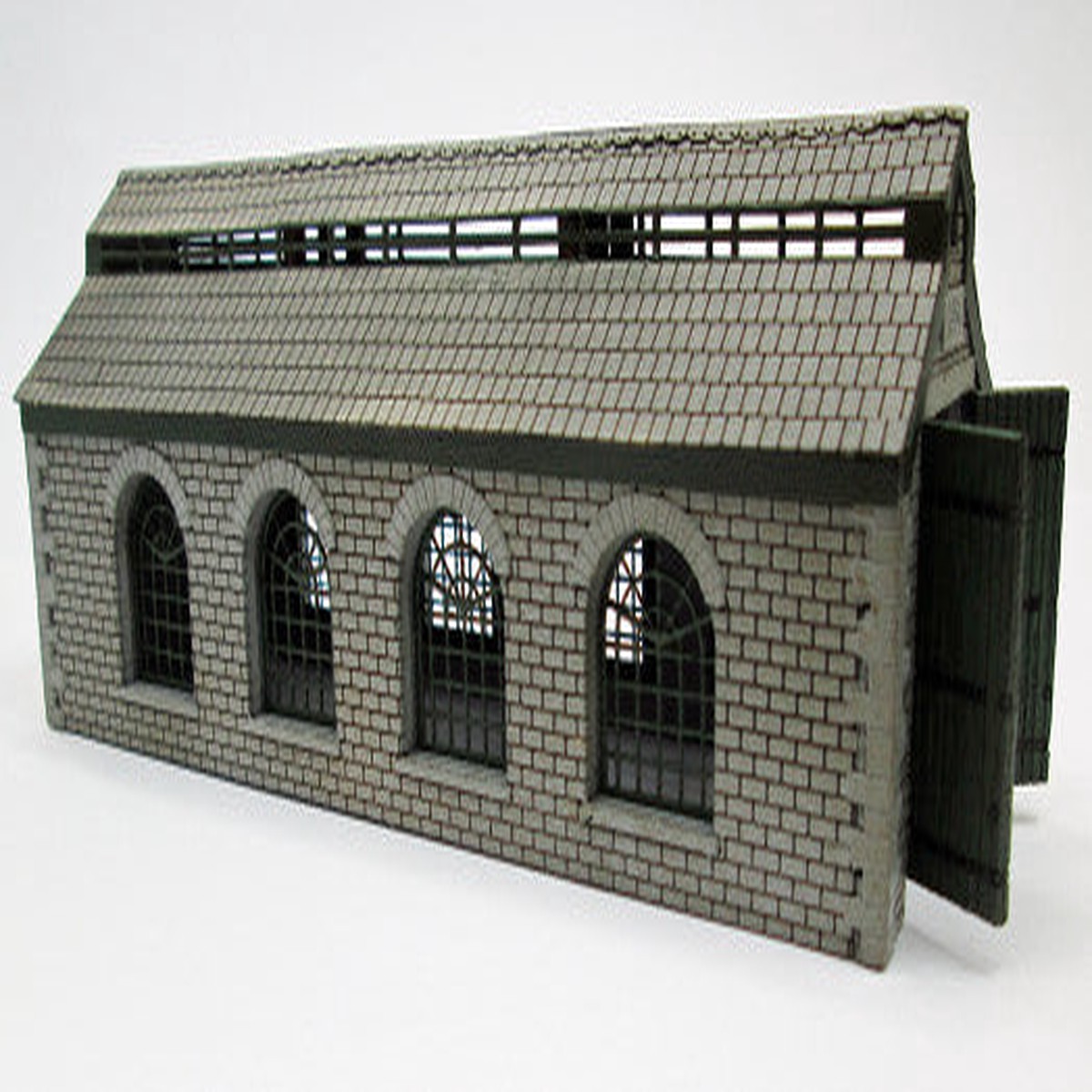 Ancorton Models N Gauge Engine shed, single track,laser cut kit
