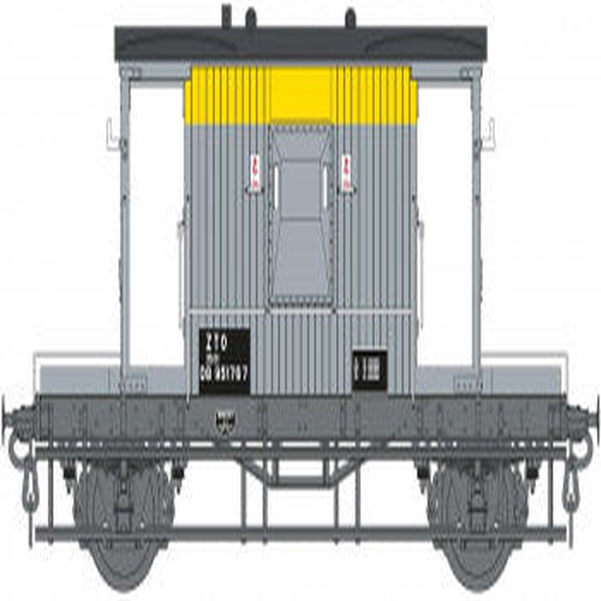 Dapol O Gauge BR 20T Brake Van DB951767 Engineers