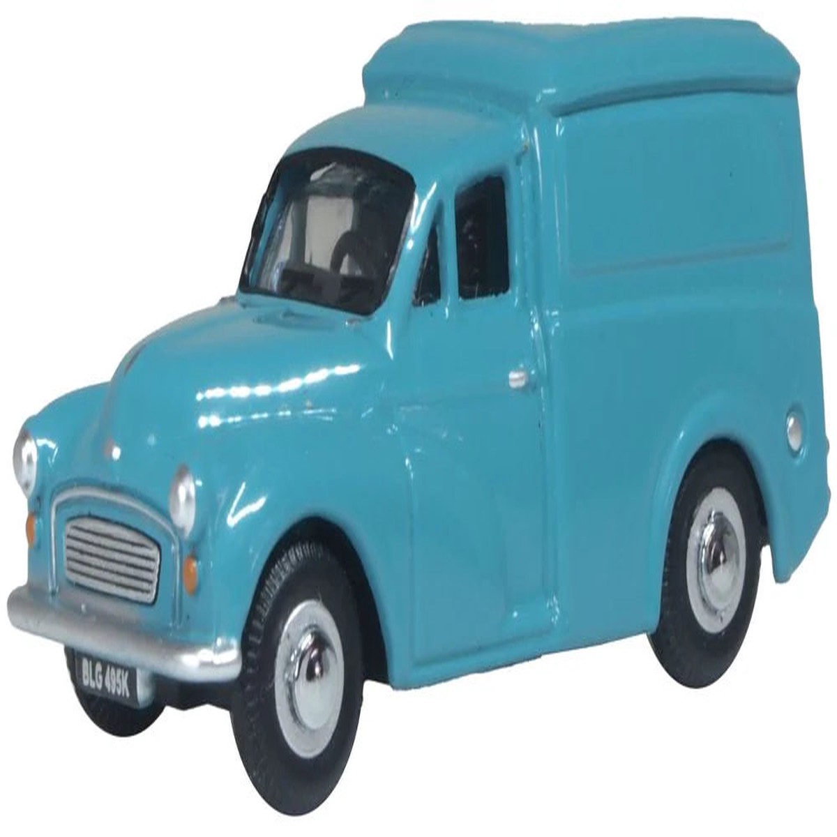 Oxford Diecast Morris 1000 Van Aqua 1:76