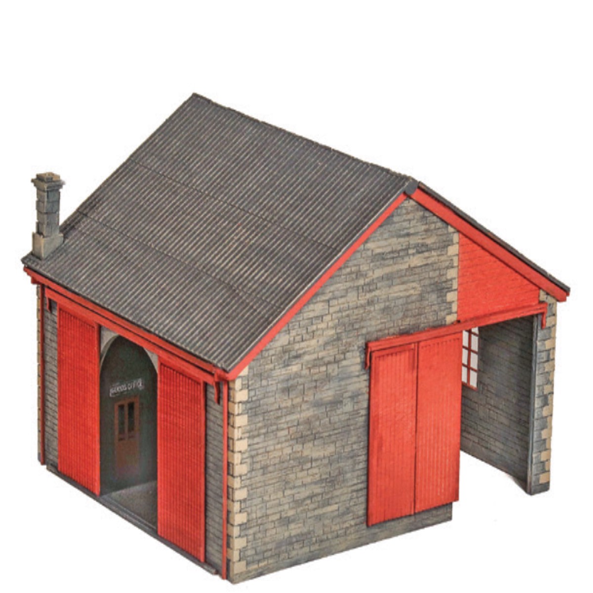 Peco TT Buildings LK-12102 GWR Goods Shed Kit