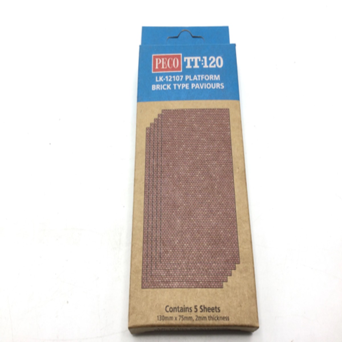 Peco TT Buildings LK-12107 Platform Brick Paviours
