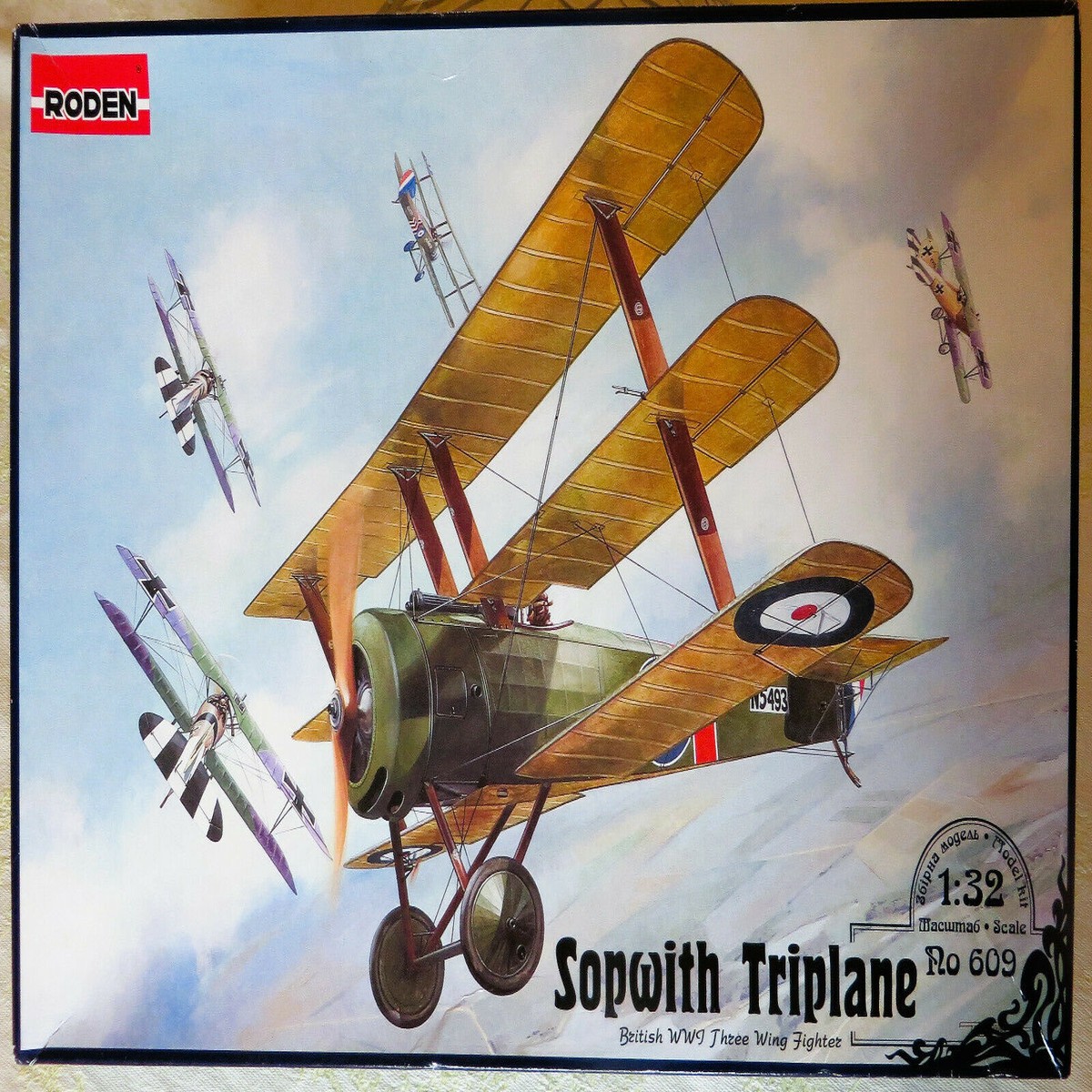 Roden No.602 1/32 R.A.F. S.E.5a w/Hispano Suiza
