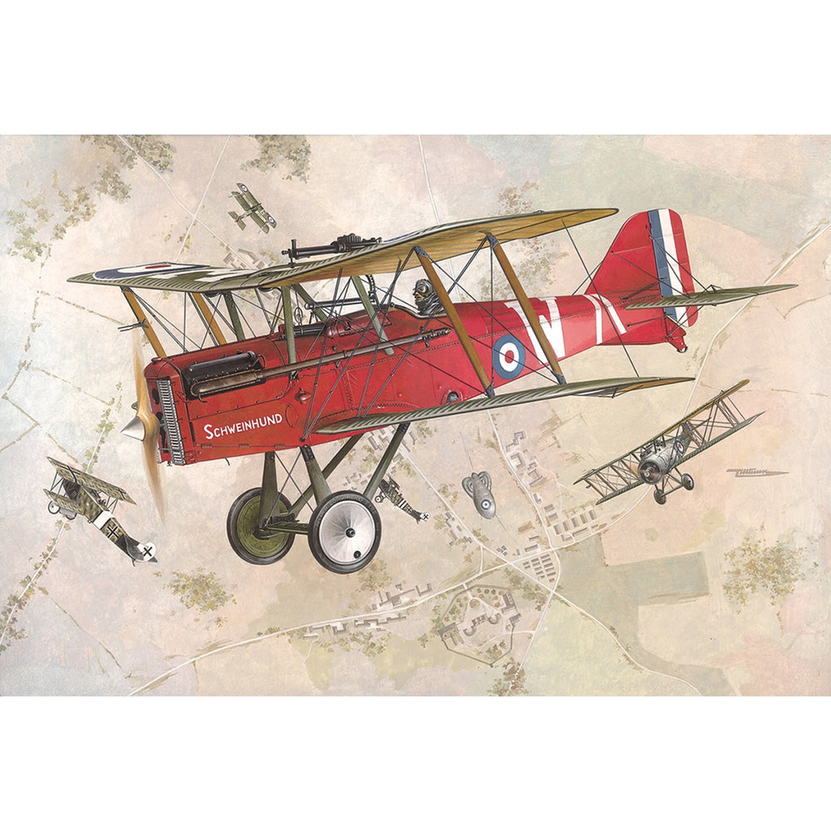 Roden No.607 1/32 R.A.F. S.E.5a w/Wolseley Viper