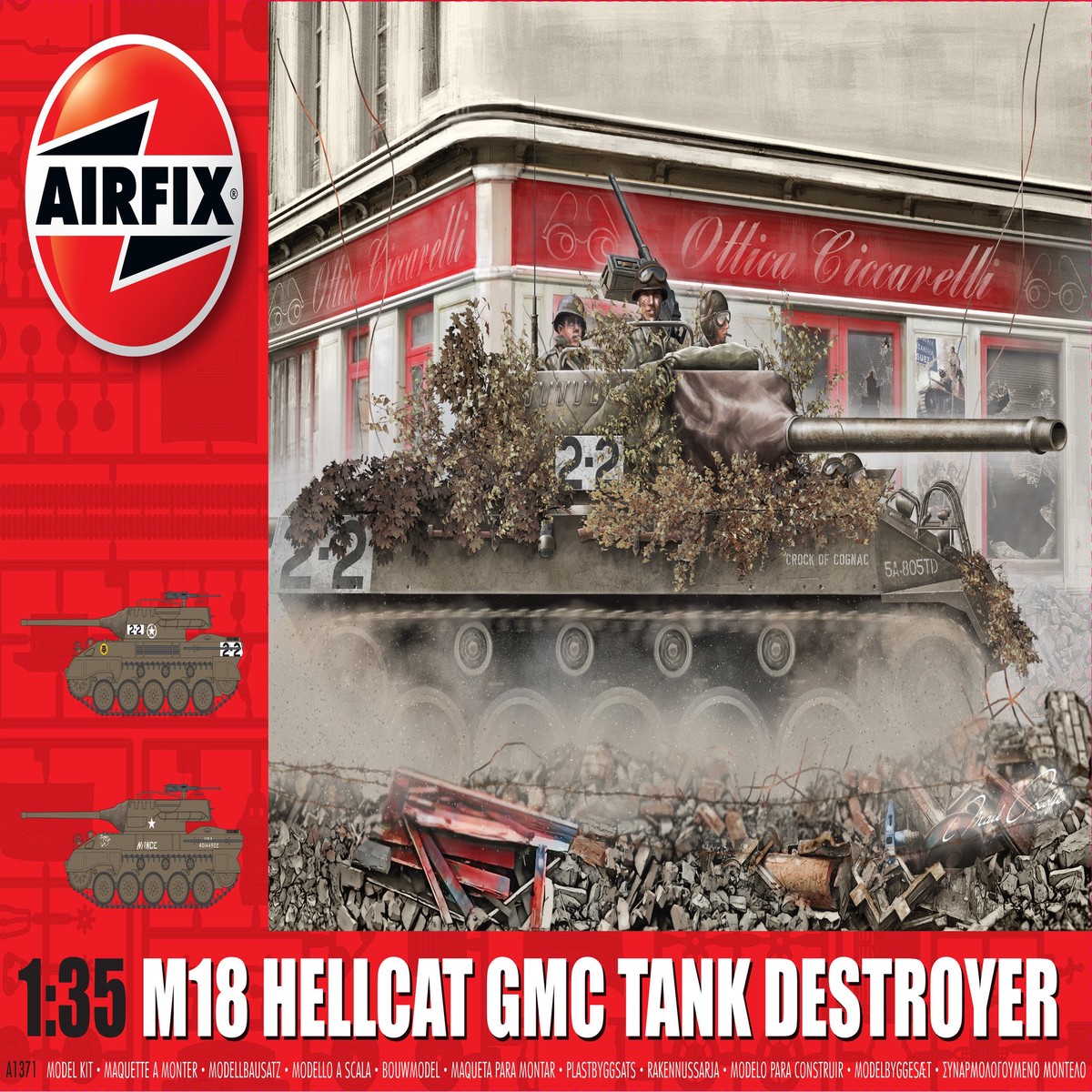 Airfix 1/35th M-18 Hellcat (To Be Discontinued)