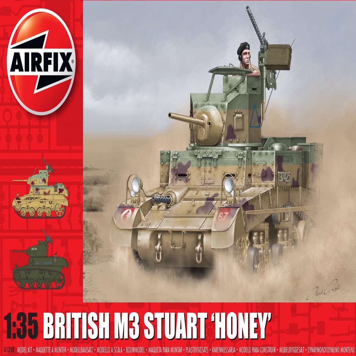 Airfix 1/35th M3 Stuart "Honey"