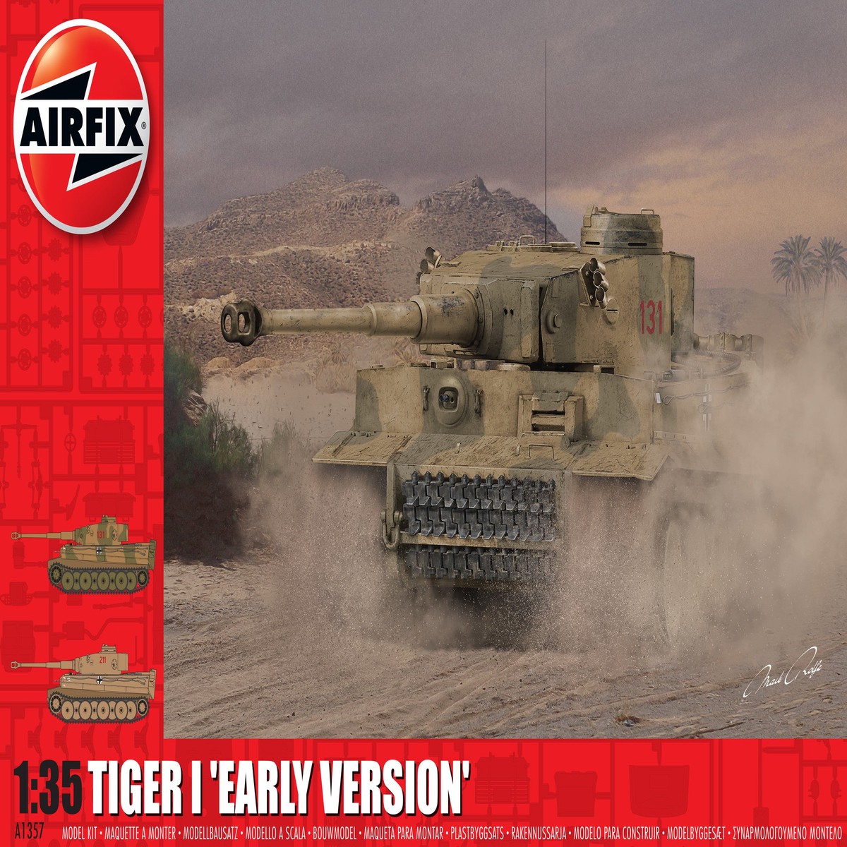 Airfix 1/35th Tiger 1, Early Production Version (To Be Discontinued)