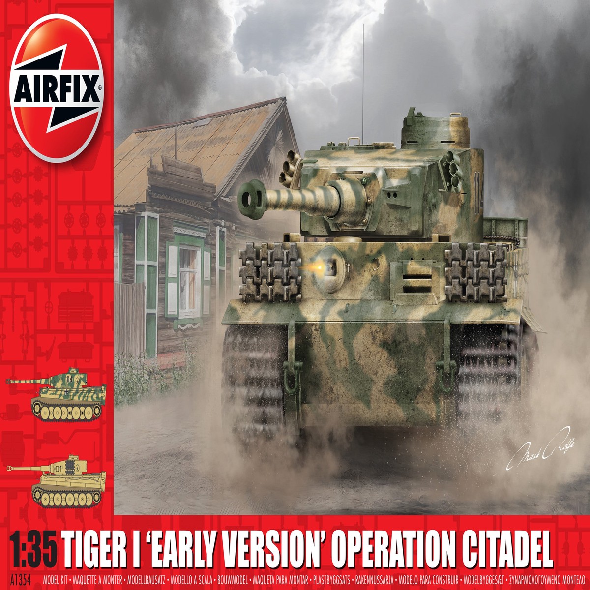 Airfix 1/35th Tiger-1 Early Version - Operation Citadel (To Be Discontinued)