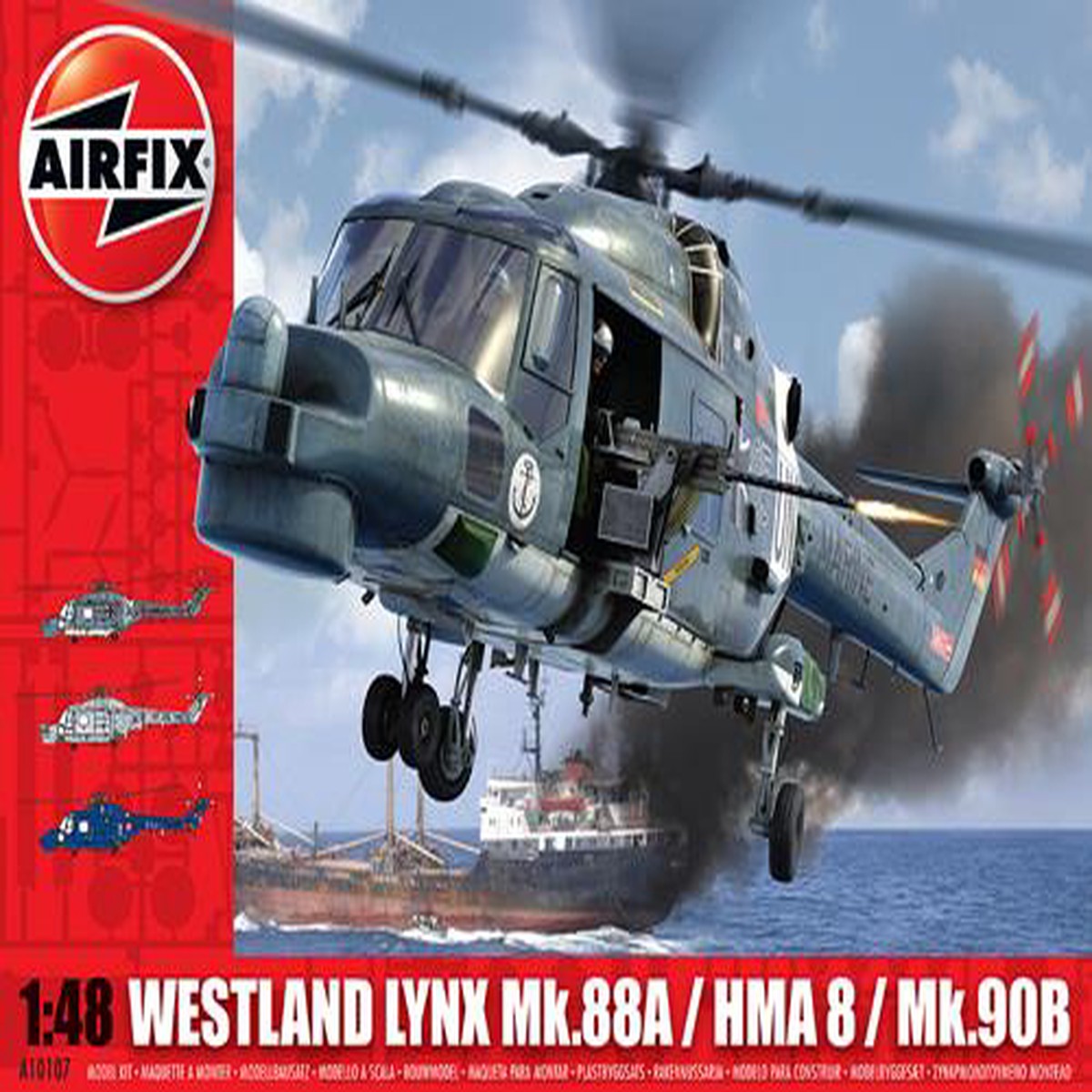 Airfix 1/48th Westland Lynx Navy HAMA8 Super Lynx