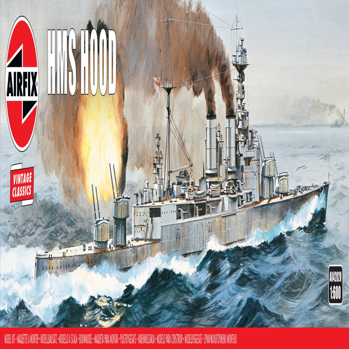 Airfix 1:600 Scale HMS Hood