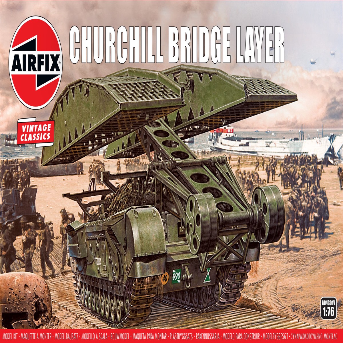 Airfix 1/72nd Churchill Bridge Layer (To Be Discontinued)