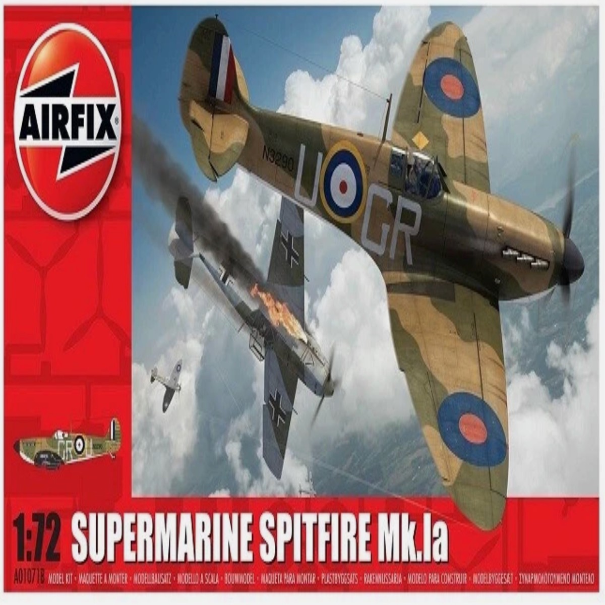 Airfix 1/72nd Supermarine Spitfire Mk.I (To Be Discontinued)