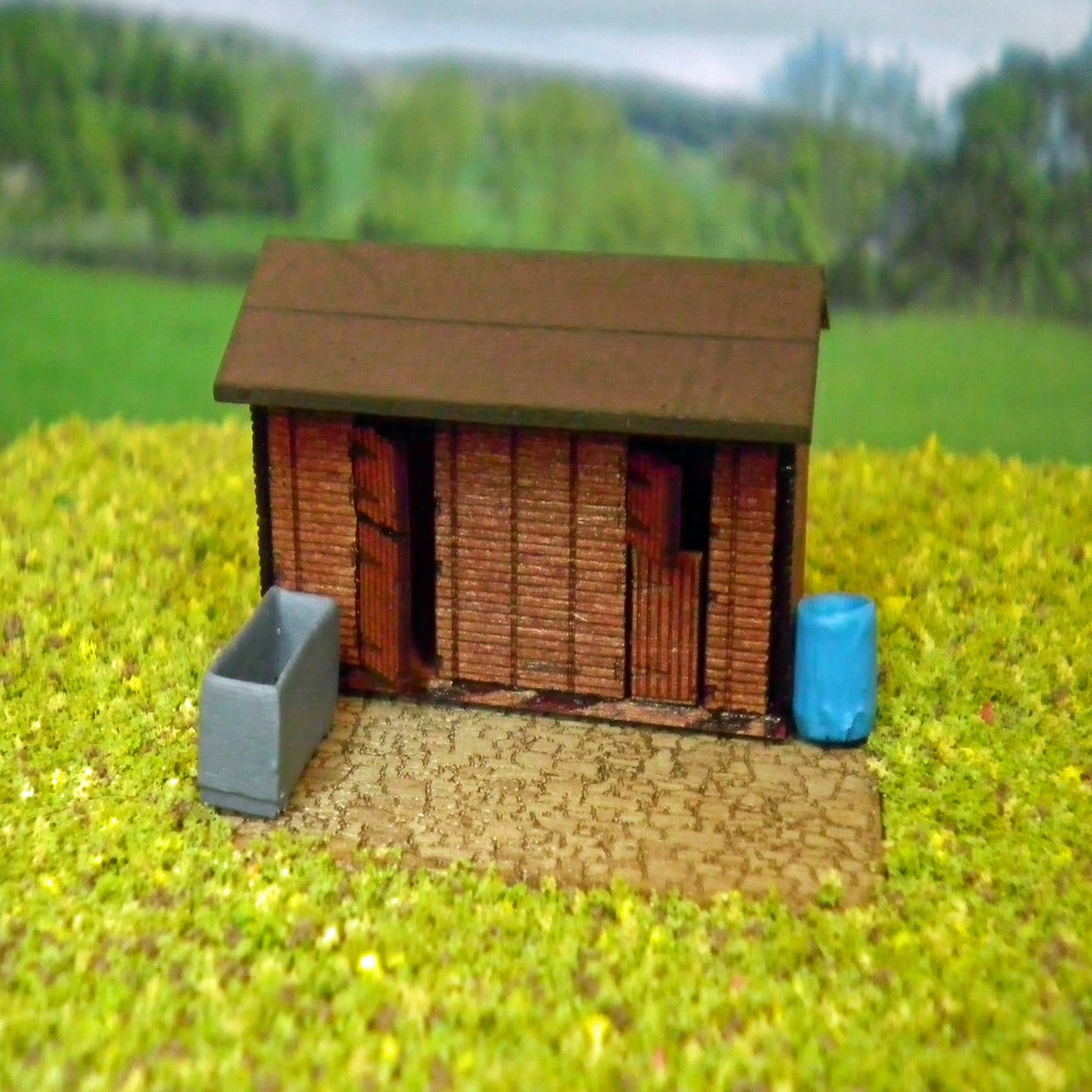 Ancorton Models N Gauge Horse Stable