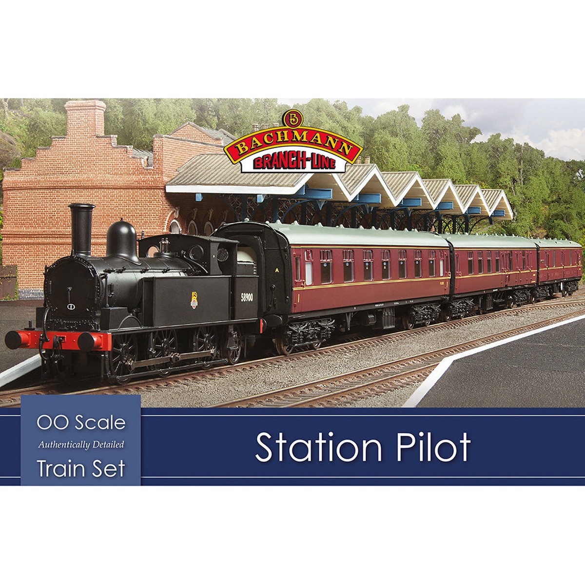 Bachmann 00 Gauge Station Pilot Train Set