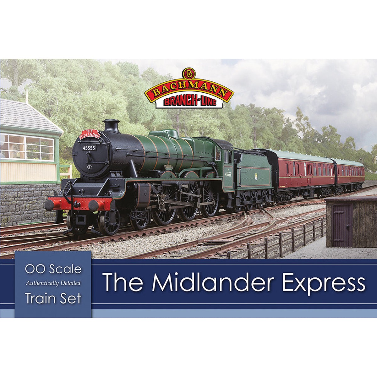 Bachmann 00 Gauge The Midlander Express Train Set