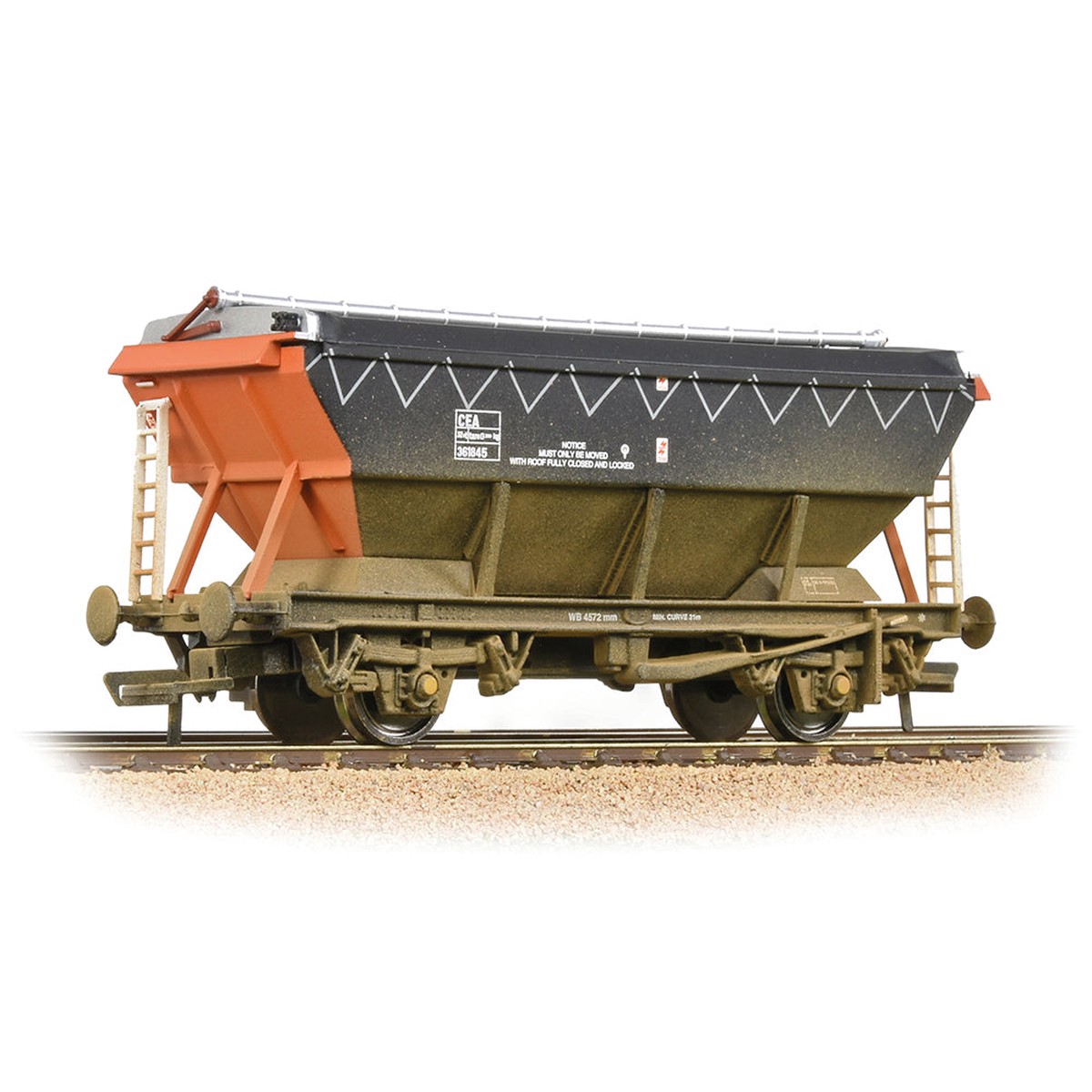 Bachmann 38-021A CEA Covered Hopper Loadhaul [W]