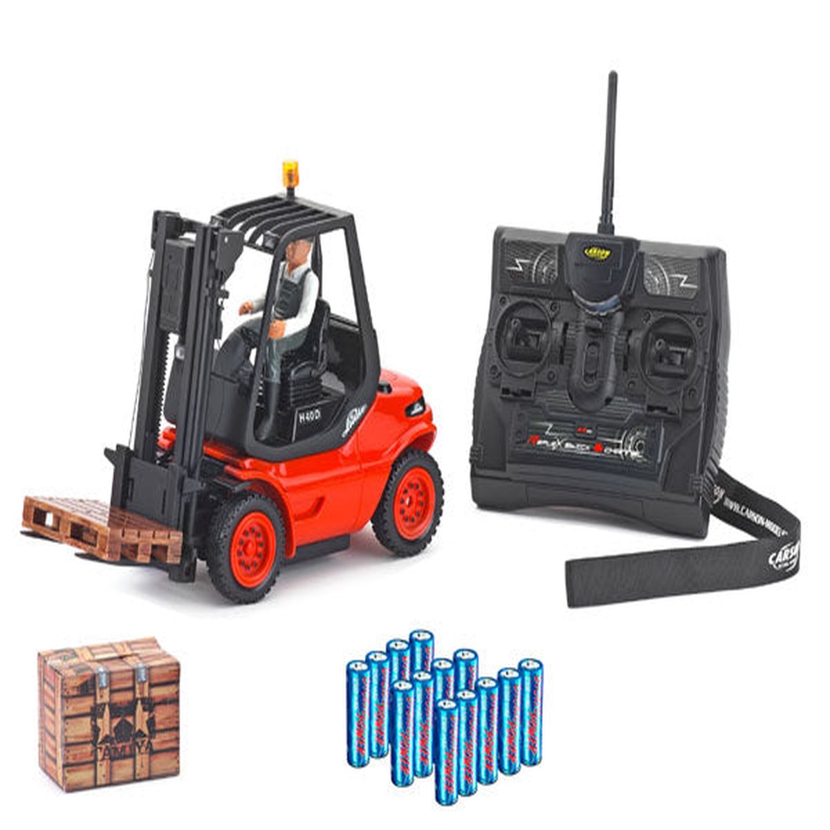 Carson RC Fork Lift Linde H40D 2.4 GHz