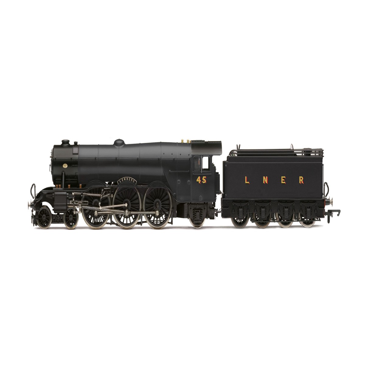 Hornby R30087 LNER, A3 Class, No. 45 'Lemberg' (diecast footplate and flickering firebox)