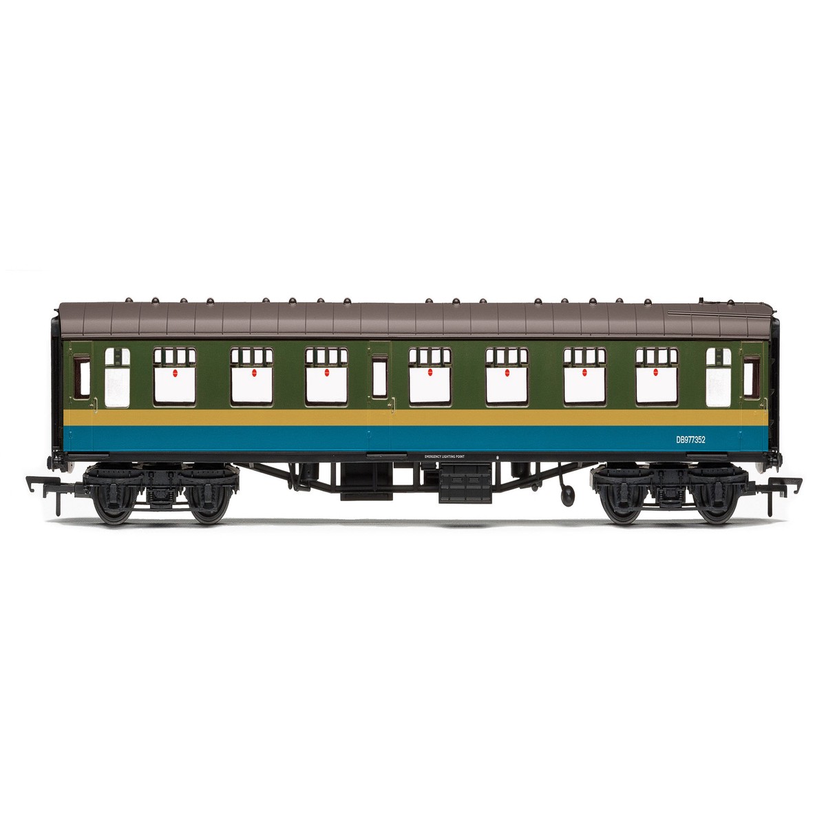 Hornby R40028 BR Departmental, ex-Mk1 FO, Brake Force Runner, DB977352
