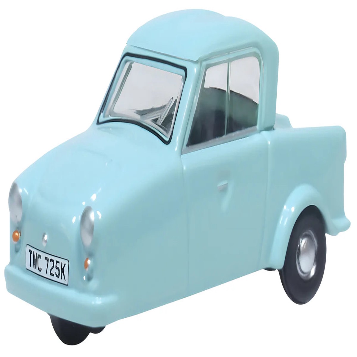 Oxford Diecast AC Invacar Pale Blue (Hubnut) 1:76