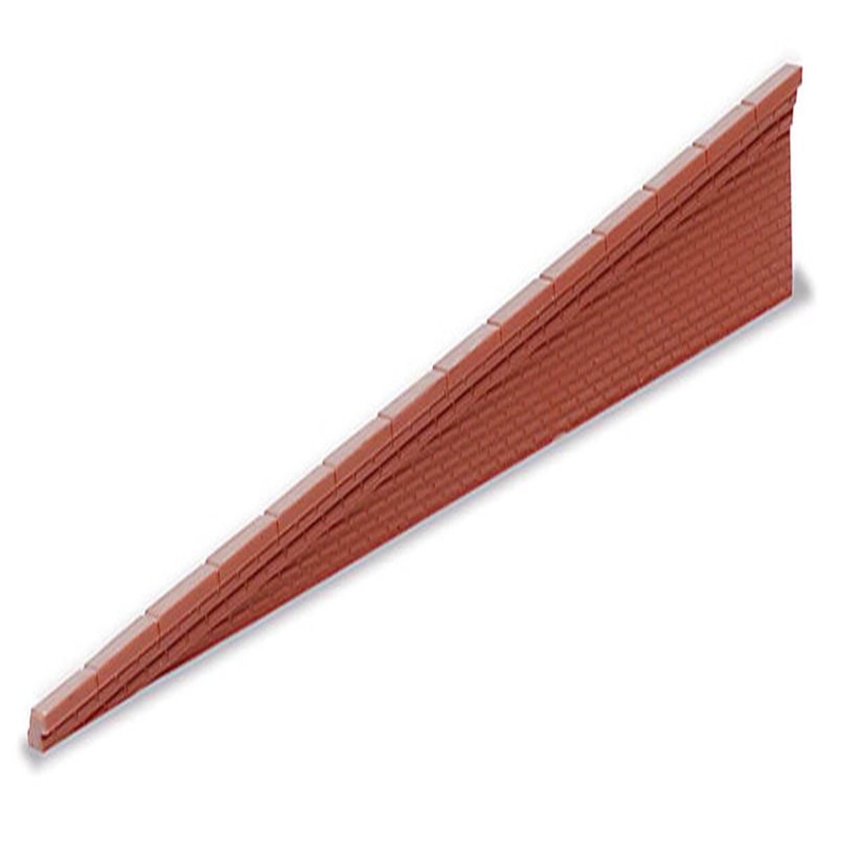 Peco Lineside Kits N Gauge Platform Ramp Side, Brick