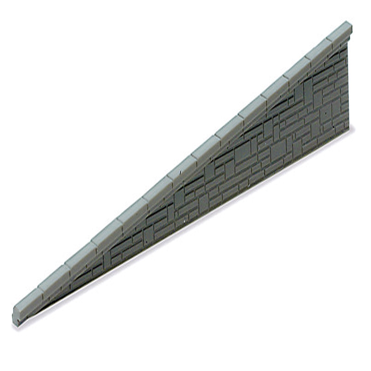 Peco Lineside Kits N Gauge Platform Ramp Side, Stone