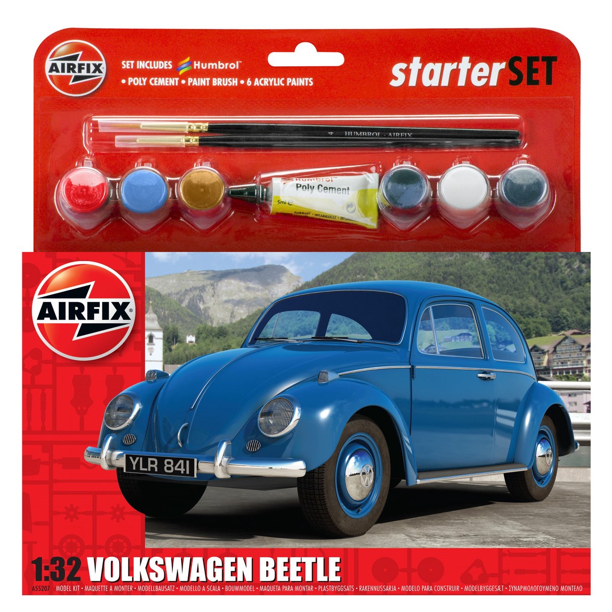 Airfix 1/32nd Starter Set JVW Beetle